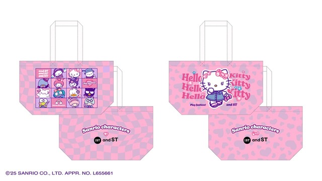 【サンリオキャラクターズ×and ST】「and STストア」限定ショッパー