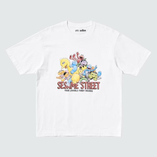 セサミストリート ユニクロ UT（グラフィックTシャツ）リラックスフィット ¥1,990