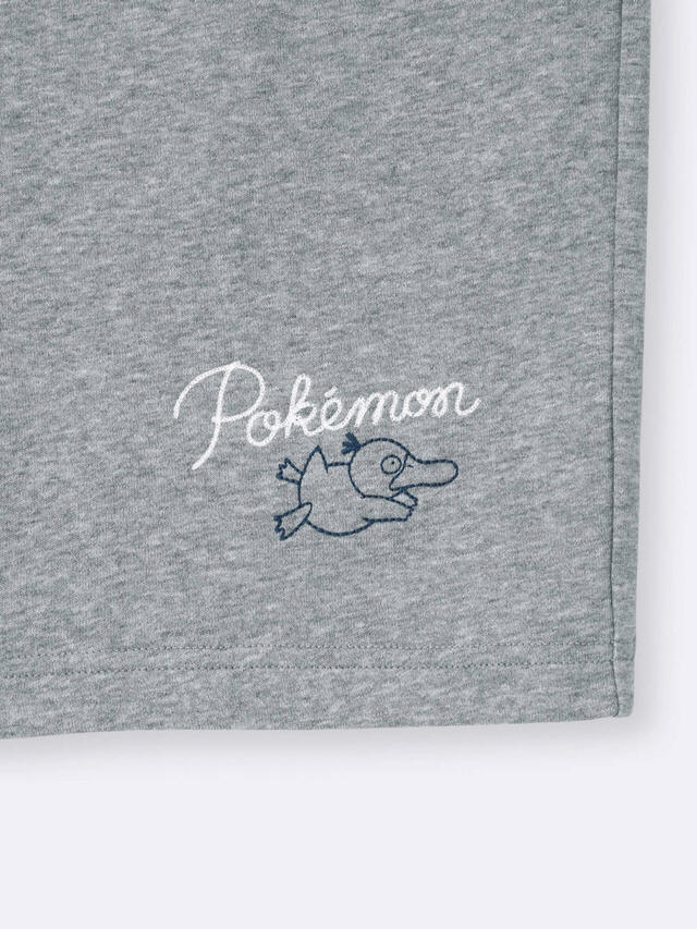 スウェットイージーハーフパンツ ¥1,490｜GU「ポケモン」コレクション