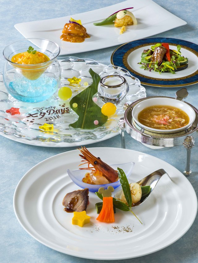 “ディズニー七夕デイズ”ディナーコース ウィッシングカード付き 9,500円|東京ディズニーシー・ホテルミラコスタ「シルクロードガーデン」