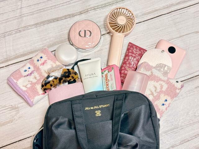 これだけのものが収納可能！ミニバッグやバッグインバッグとして使える大容量です