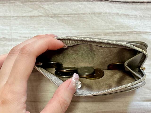 コインも取り出しやすくGood！