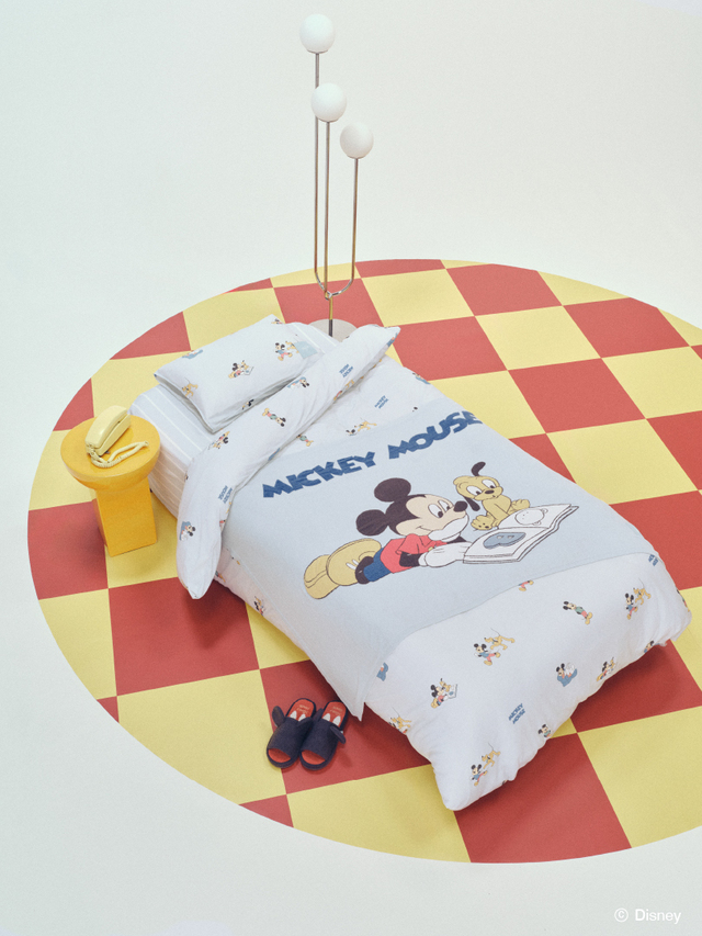 Mickeyジャガードハーフケット 12,980円｜gelato pique Sleep ディズニーミッキー＆ミニーコレクション