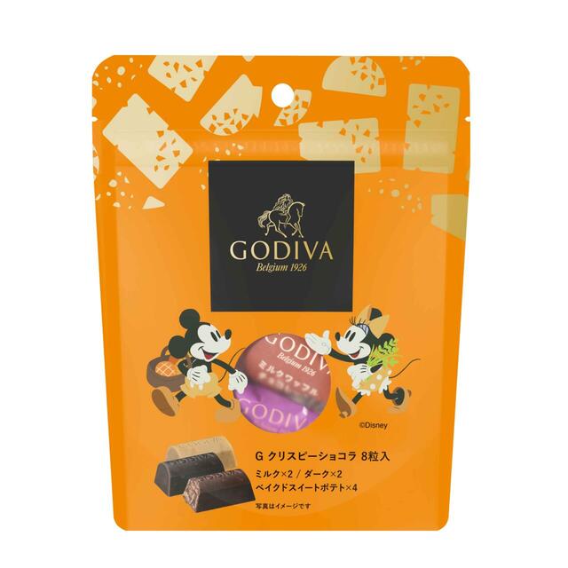 「G クリスピーショコラ 8粒入〈ミッキーマウス ＆ ミニーマウス〉」