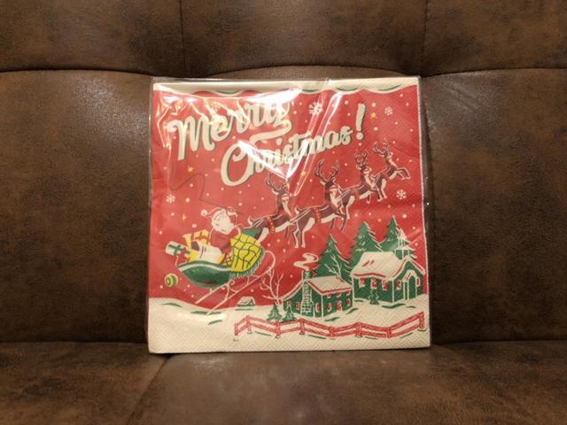 【AWESOME STORE】ペーパーナプキン Santa Claus98円（税込107円）