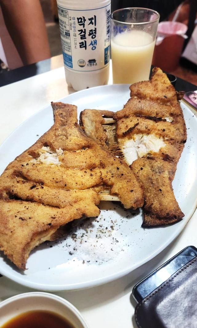 【気になる韓国、ソウルの今・忠武路】「ジンミネ」のマナガツオの揚げ焼き