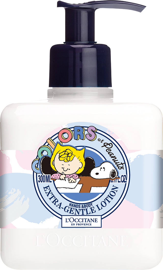 「SNOOPY シア ジェントルハンドローション  300mL」4,290円（税込）