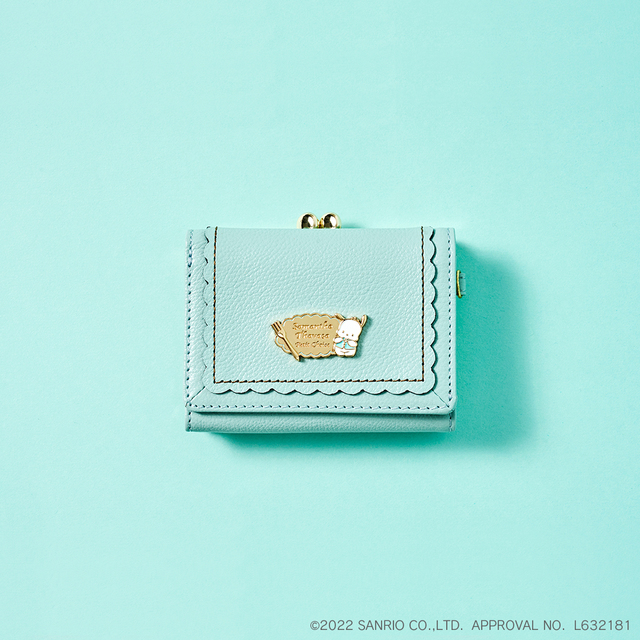 ミニ財布/¥22,000 ミント