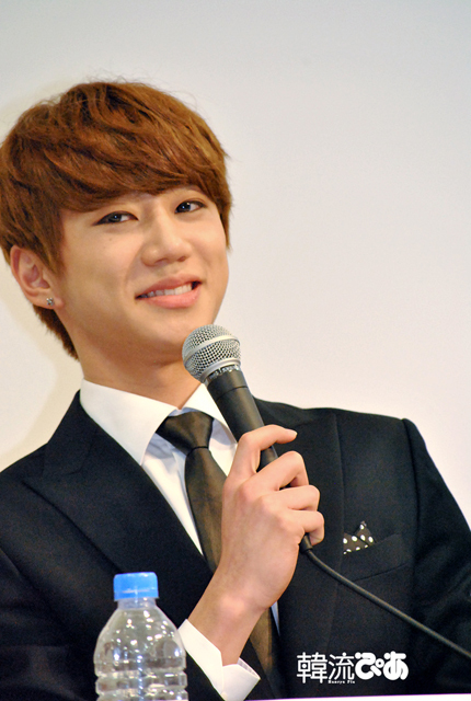 ジュン(U-KISS) 『ON AIR～夜間飛行～』記者会見