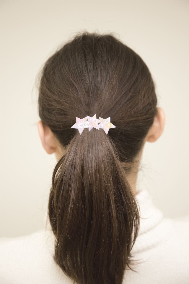 【すみっコぐらし】ヘアゴム使用イメージ