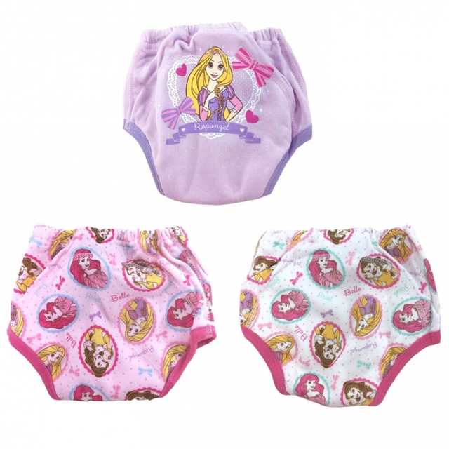ベビーザらス限定ディズニープリンセス3Pトレーニングパンツ（1,899円）