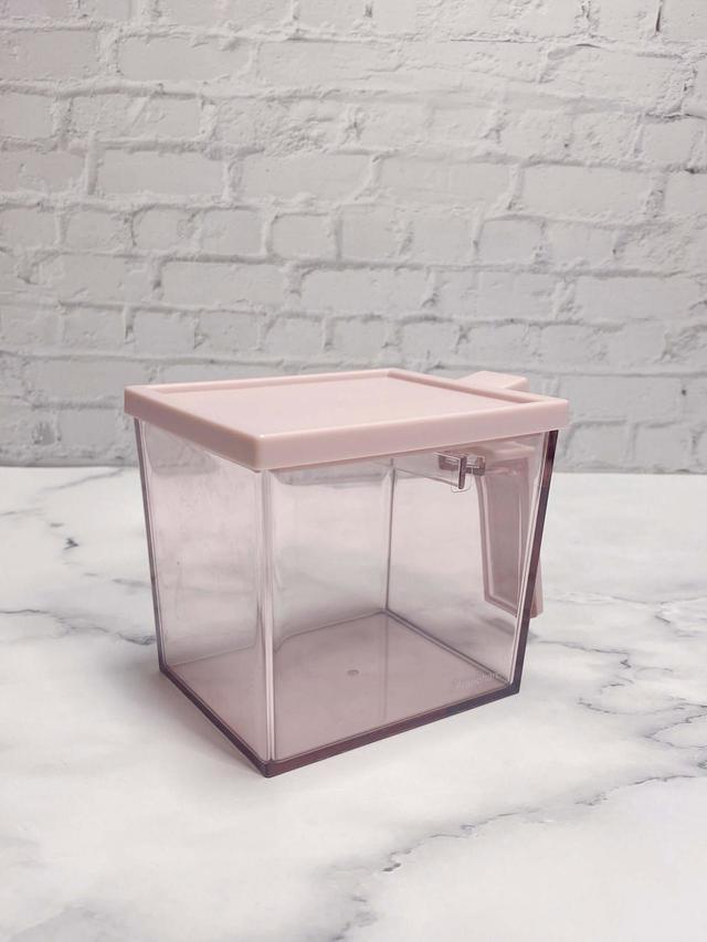 【Francfranc（フランフラン）】スタッキング クッキングコンテナ L ピンク／税込800円