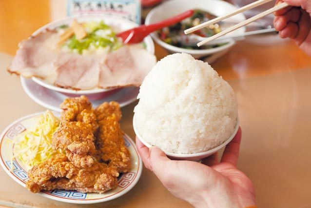 中華そば 髙安　からあげ定食 1120円