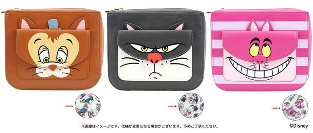 フラットポーチ（各2420円）