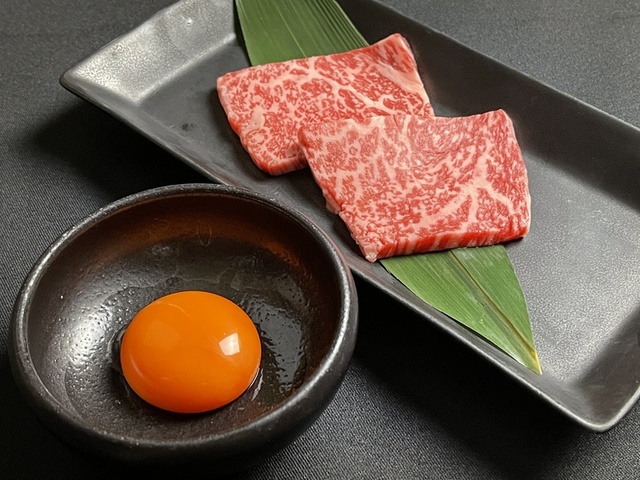 特選ロース　兵庫県産「日本こだわり卵」を絡めて