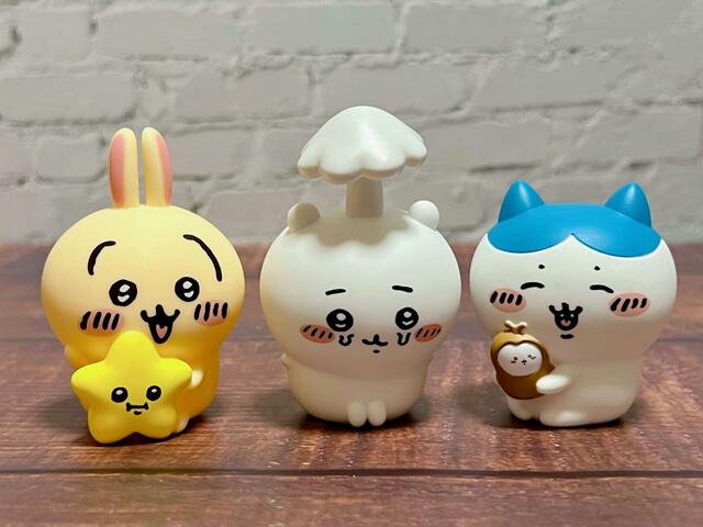 【ちいかわフレンズ2】仲良しの3人を並べてみました♪