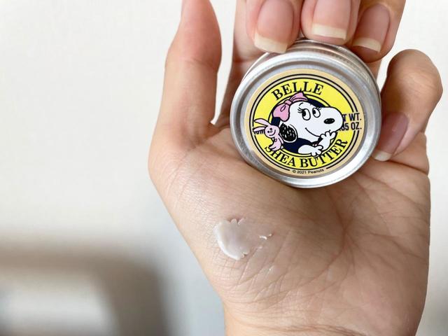 【SNOOPY シアバター】こっくりとしたテクスチャーです