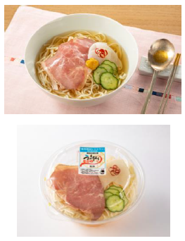 「ハヌリ監修 贅沢ローストビーフの牛骨スープ冷麺」＜528円（税込570円）＞【中華・韓国グルメフェア】