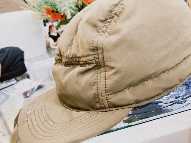 【ワークマン 撥水ダウンキャップ】サイズ：55〜60cm