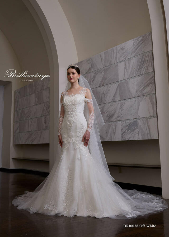 「Brilliantayu (ブリリアンターユ)」新作ウェディングドレス BRI-0078_OffWhite