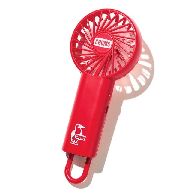 【MonoMax 2024年8月号増刊　チャムス「カラビナ付きポータブル扇風機」】夏のマストアイテムが登場！