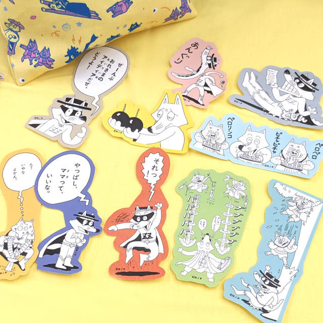 【かいけつゾロリカフェ】ステッカー（ランダム10種）(税込¥385)