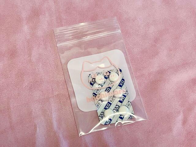 【ちいかわ100円雑貨】薬を持ち運ぶ際に入れたり…