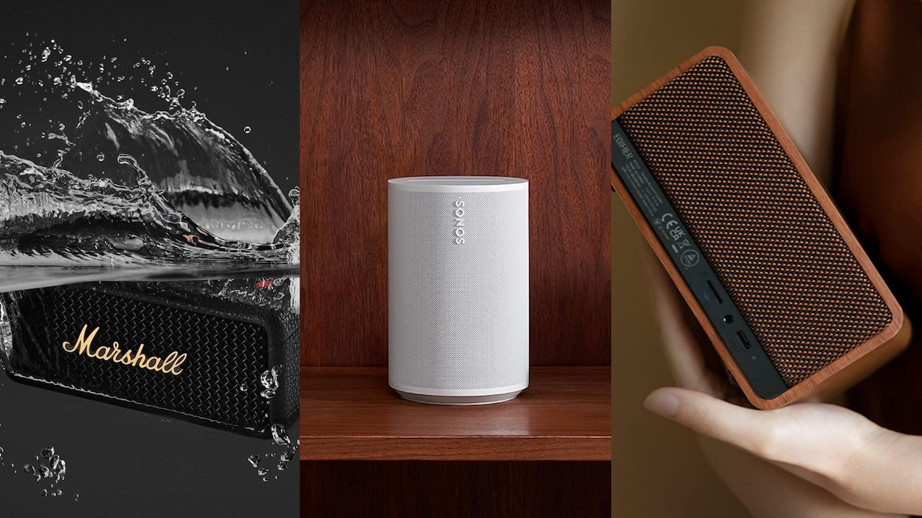 マーシャル、SONOS、Edifier。「音にも見た目にもこだわりたい方に