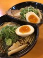 ハーフ＆ハーフ ラーメン味玉トッピング