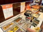 【ココス 朝食バイキング】ハッシュドポテトやウインナーは食べやすいミニサイズ