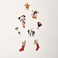 ミッキー&フレンズ ウォールステッカー Disney Christmas 2021/1,100円