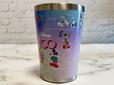 ブルーからパープル、パープルからピンクのグラデーションカラーがかわいいです！【Disney 100 CUP COFFEE TUMBLER BOOK DISNEY FRIENDS】