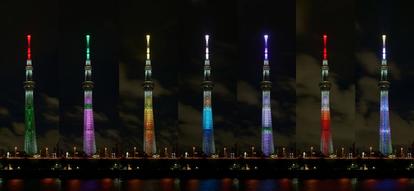 鬼滅の刃×東京スカイツリー　竈門炭治郎　我妻善逸 鬼滅の刃×東京スカイツリー 竈門炭治郎 我妻善逸
