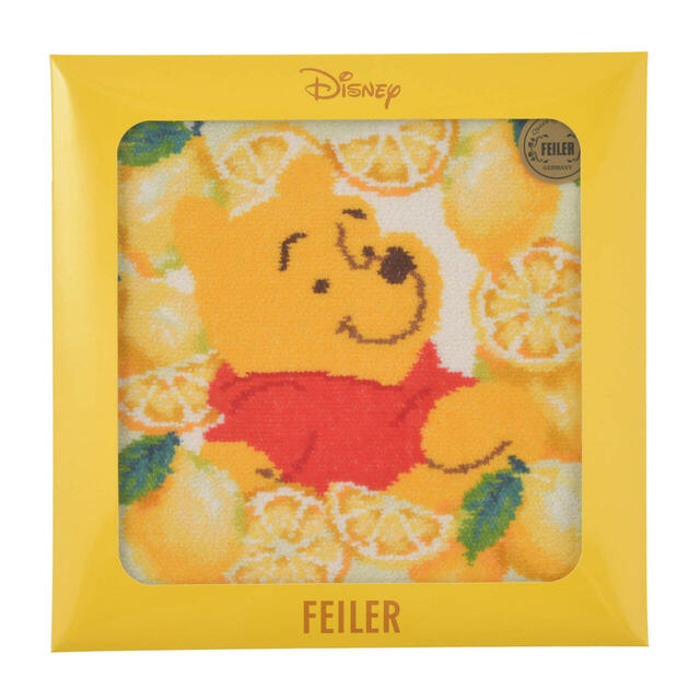 【FEILER】プーさん ハンカチ ミニタオル Lemon 3,600円