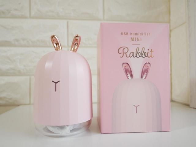 Francfranc（フランフラン）／ミニ　USB加湿器　ラビット　ピンク