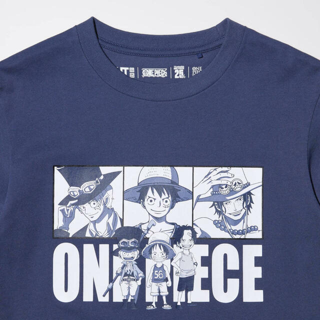 ユニクロ TVアニメ ワンピース 25th UT（グラフィックTシャツ）¥990