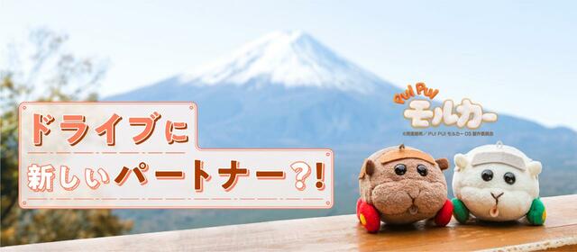 【PUI PUI モルカー】ドライブに新しいパートナー？！