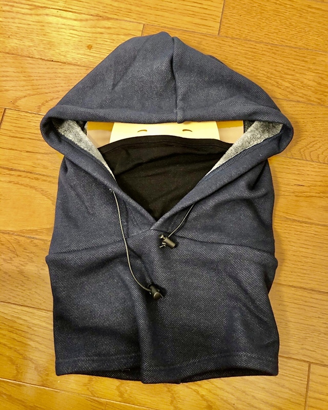 4STYLES フード付きネックウォーマー