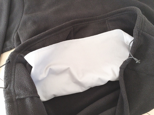 【ワークマン レディース防風ハイネックプルオーバー】防風シートが寒い風から守る