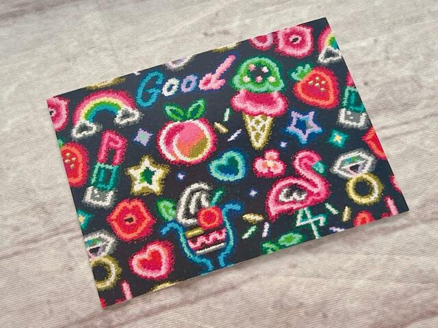 ラブラリーバイフェイラーの「LOVERARY NEON（ラブラリーネオン）」。ポップで大人かわいいネオン柄♪