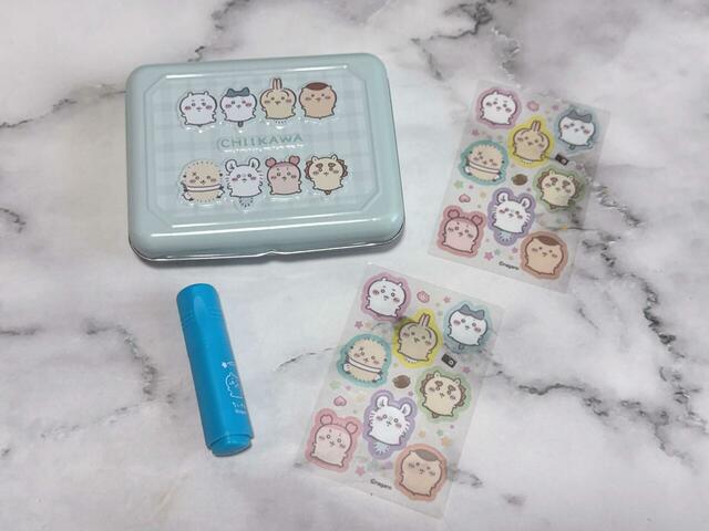 缶ケース、クリアシール2枚、ミニマーカーの3点セット