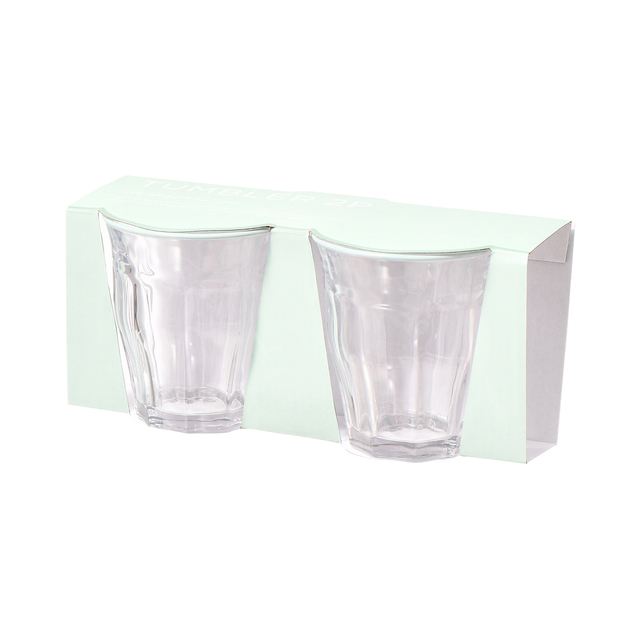 【Francfranc（フランフラン）】カラーリム タンブラー（2個セット）