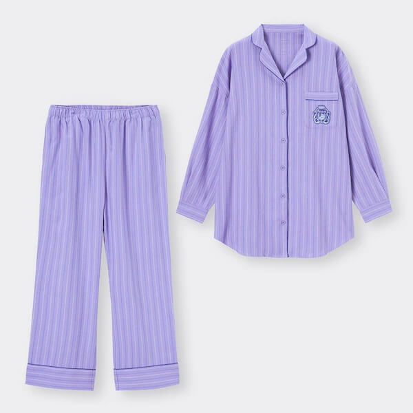 フランネルパジャマ(長袖&ロングパンツ) 2,990円