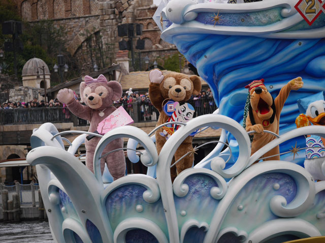 東京ディズニーリゾートのお正月2015(TDSニューイヤーズ・グリーティング)3 ©Disney