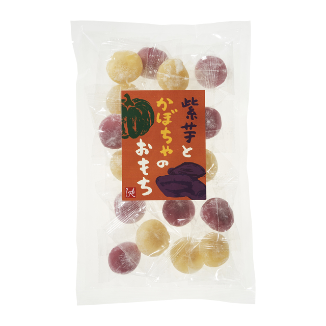 もへじ 紫芋とかぼちゃのおもち