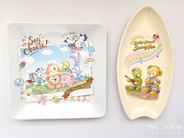 ダッフィー&フレンズのスーベニアプレート