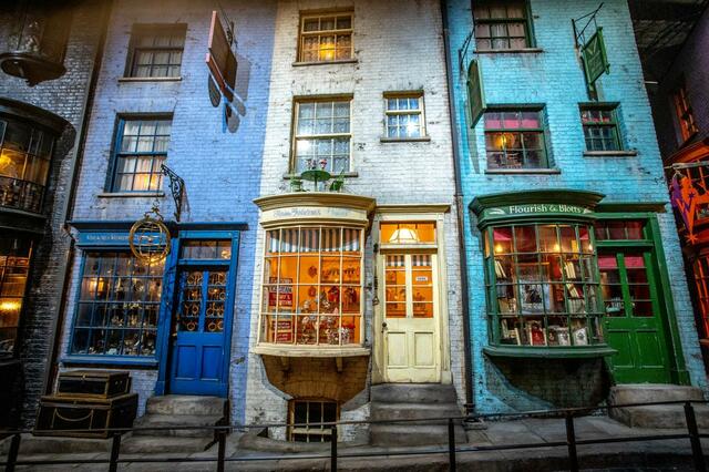 ダイアゴン横丁｜ワーナー ブラザース スタジオツアー東京 メイキング・オブ・ハリー・ポッター