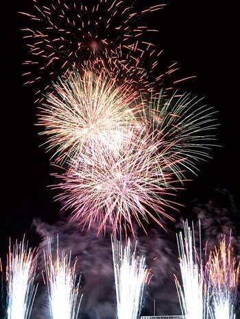 2015年「必見花火大会」厳選21／東日本大震災復興チャリティー 日刊スポーツ新聞社主催2015 神宮外苑花火大会