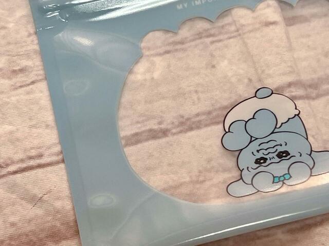 おぱんちゅ形にクリアな仕様♪