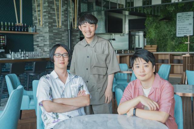 山田遼志、上田昌輝(Bascule)、平野淳(ぴあ)　撮影：藤田 亜弓